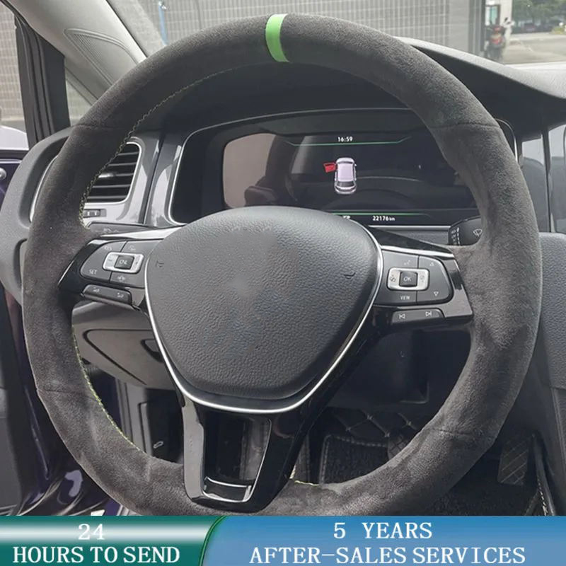 Car Steering Wheel Cover Anti Slip Breathable - Customized Car Steering Wheel Cover Anti-Slip