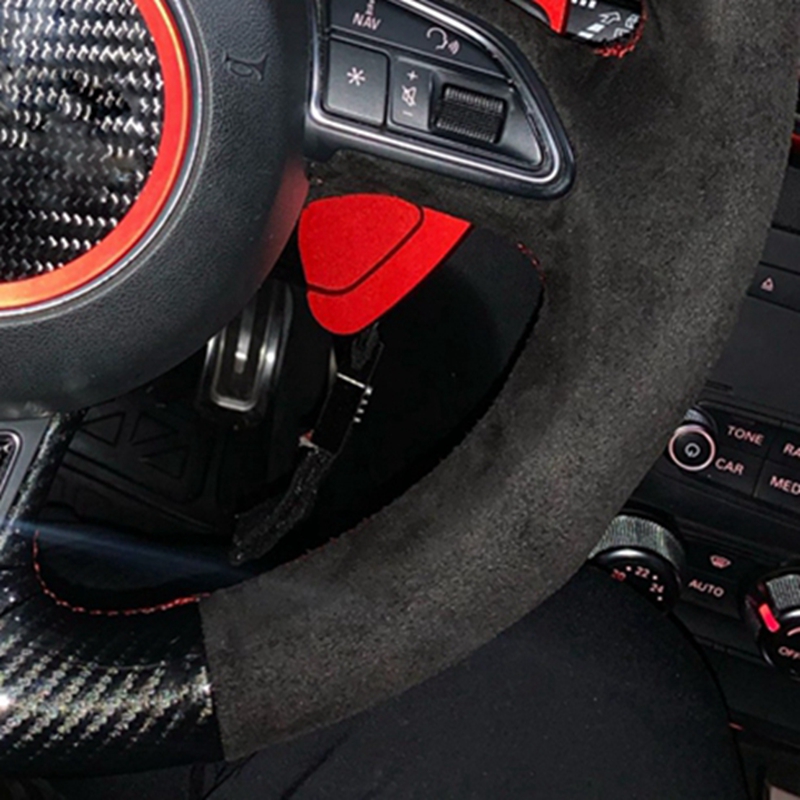 Anti-Slip Suede Car Steering W - Car Steering Wheel Cover Anti Slip Breathable ulasan dan harga