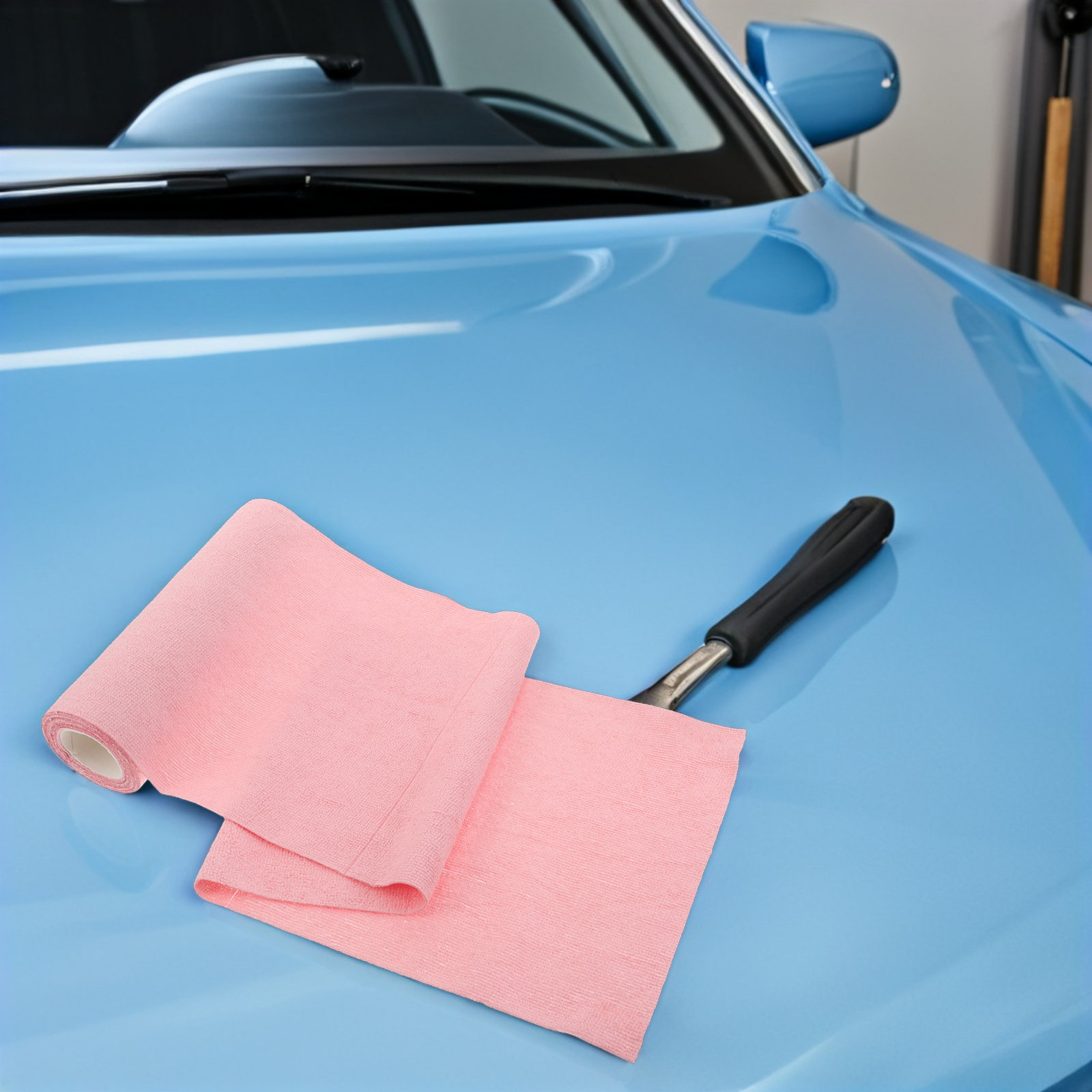 1 Roll Car Microfiber Cleaning - Microfiber Car Drying Towel Super Absorbent ulasan dan harga