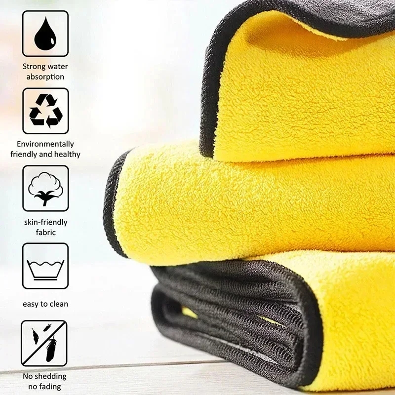 Microfiber Car Wash Cleaning C - Microfiber Car Drying Towel Super Absorbent ulasan dan harga