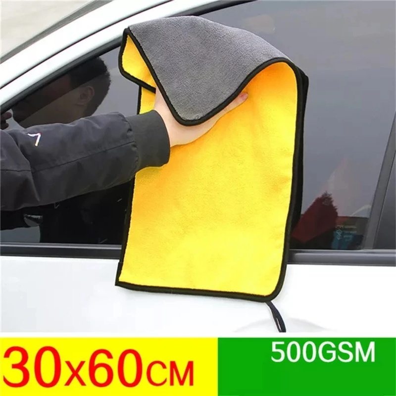 1/2/5pcs Microfiber Towel Car  - Microfiber Car Drying Towel Super Absorbent ulasan dan harga