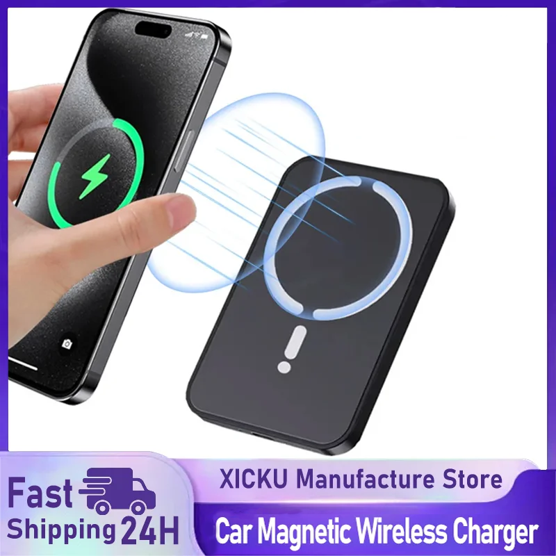 Magnetic Car Wireless Charger  - Wireless Car Charger Mount Fast Charging ulasan dan harga