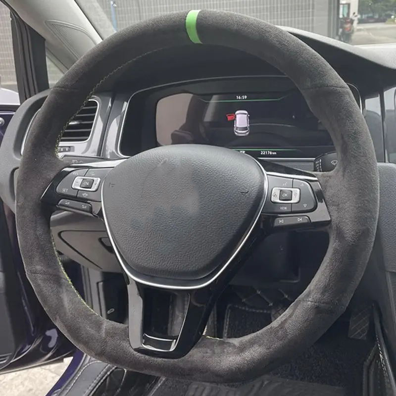 Customized Car Steering Wheel  - Car Steering Wheel Cover Anti Slip Breathable ulasan dan harga